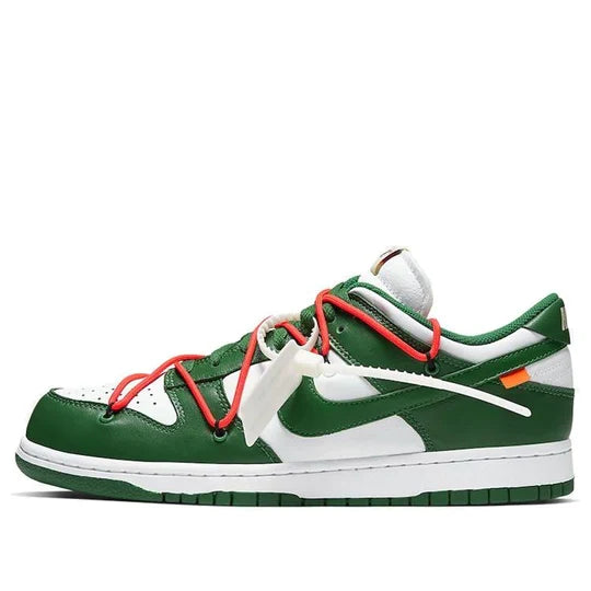 CT0856 100 Nike Dunk Low Off-White Green