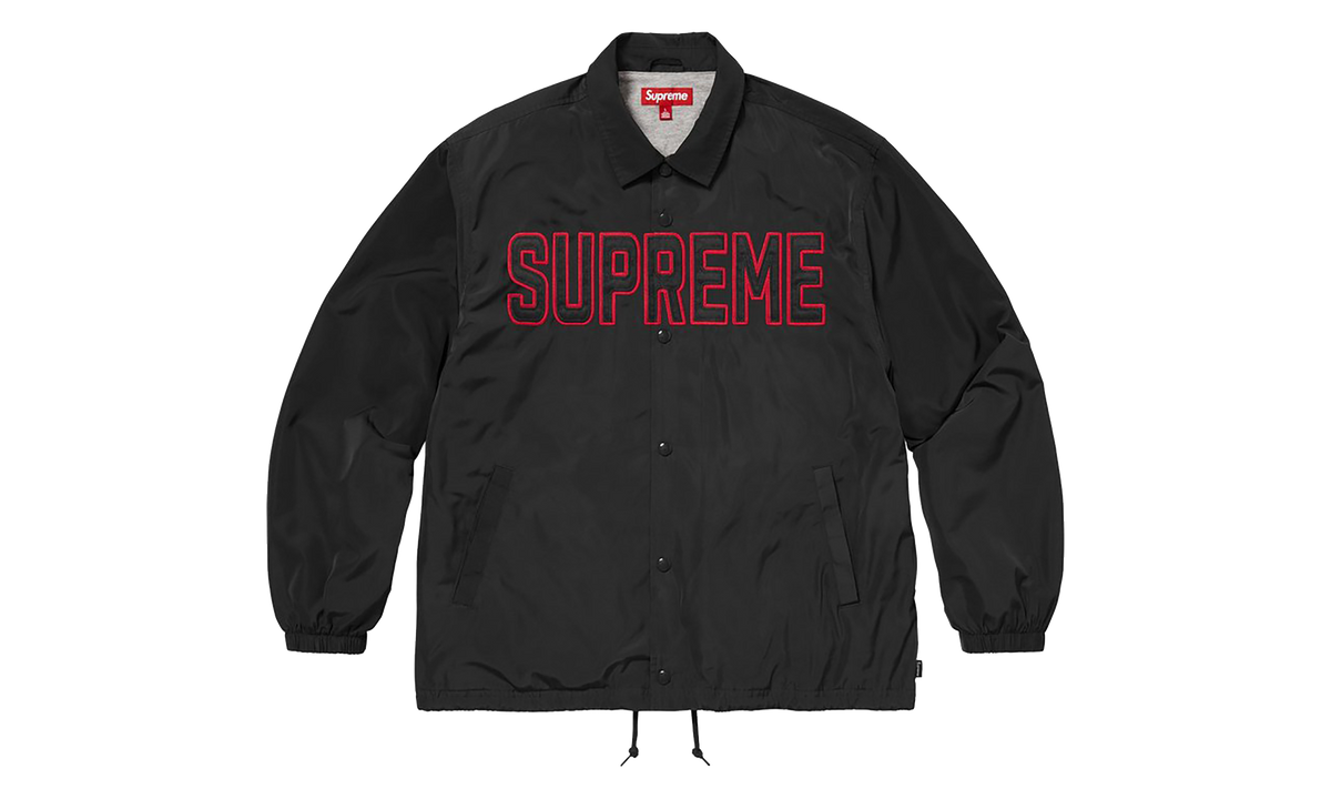 Spellout Coaches Jacket "SS26 - Black" SU27677