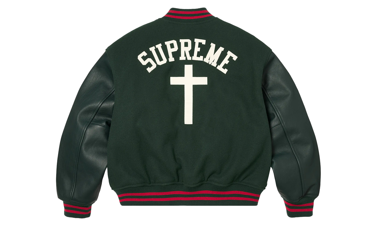 Cross Varsity Jacket "Dark Green" SU28518