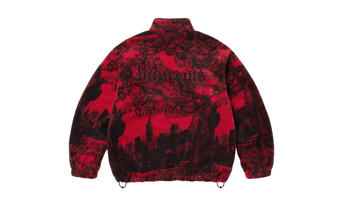 New York Fleece Jacket "FW25 - Red" SU26778