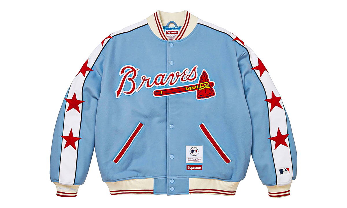 Mitchell & Ness® Teams Varsity Jacket "SS26 - Light Blue" SU27695