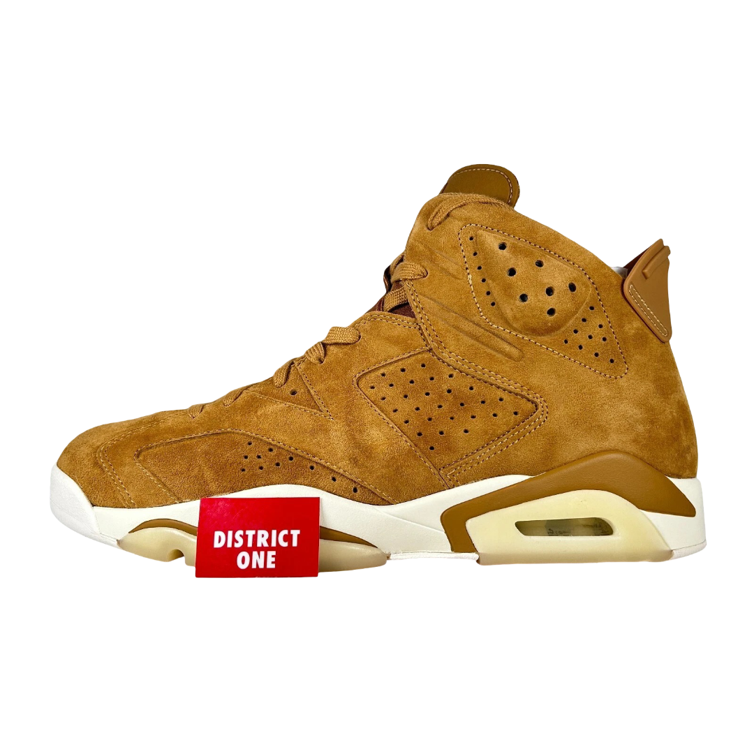 384664 705 Jordan 6 Retro Wheat - 11.5 M (Soles Yellowing)