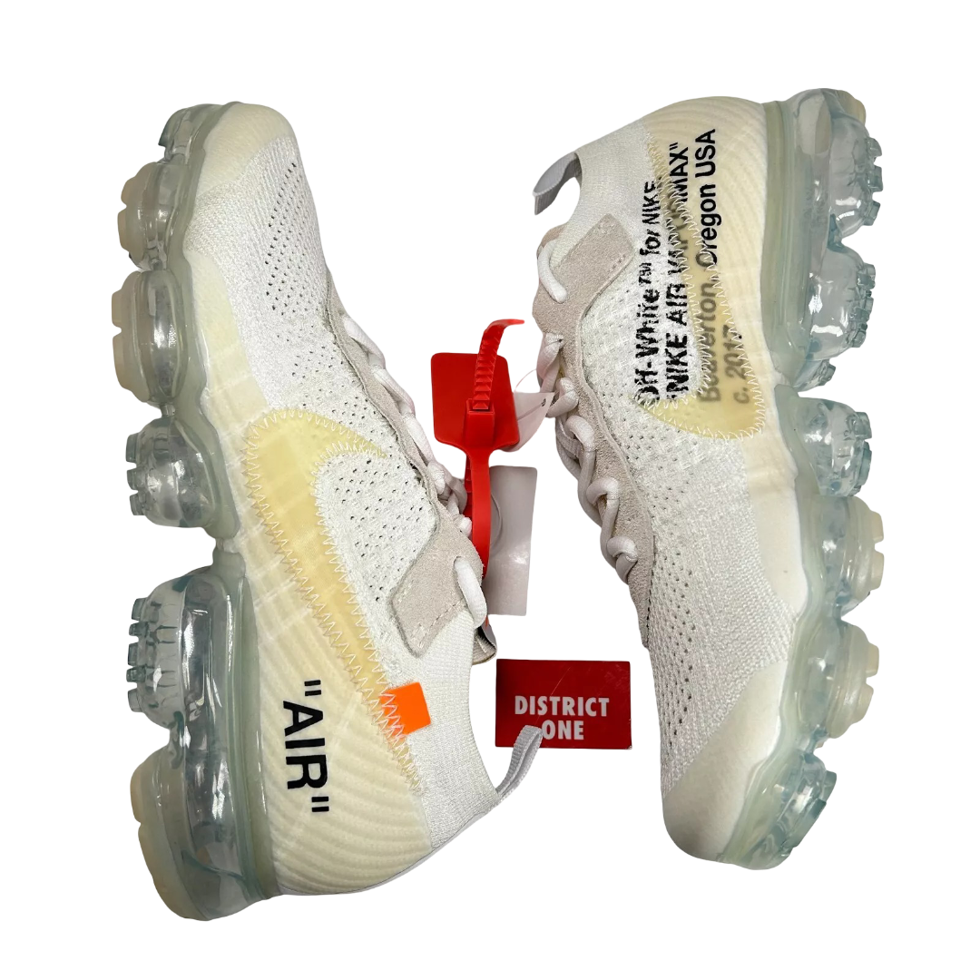 AA3831 100 Nike Air VaporMax Off-White (2018) - 8 M (Yellowing)