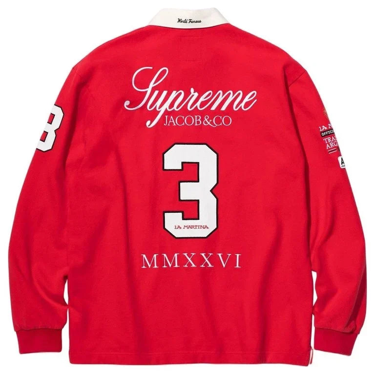 Supreme La Martina Jacob & Co Rugby Red