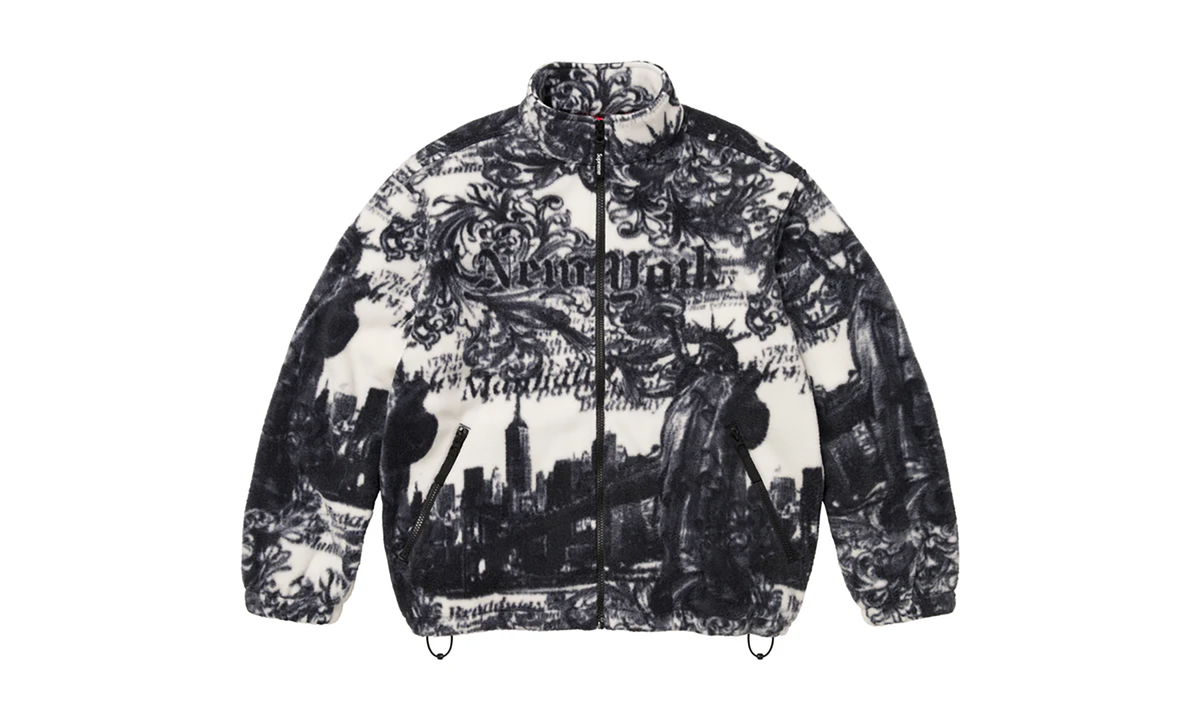 New York Fleece Jacket "FW25 - White" SU26776