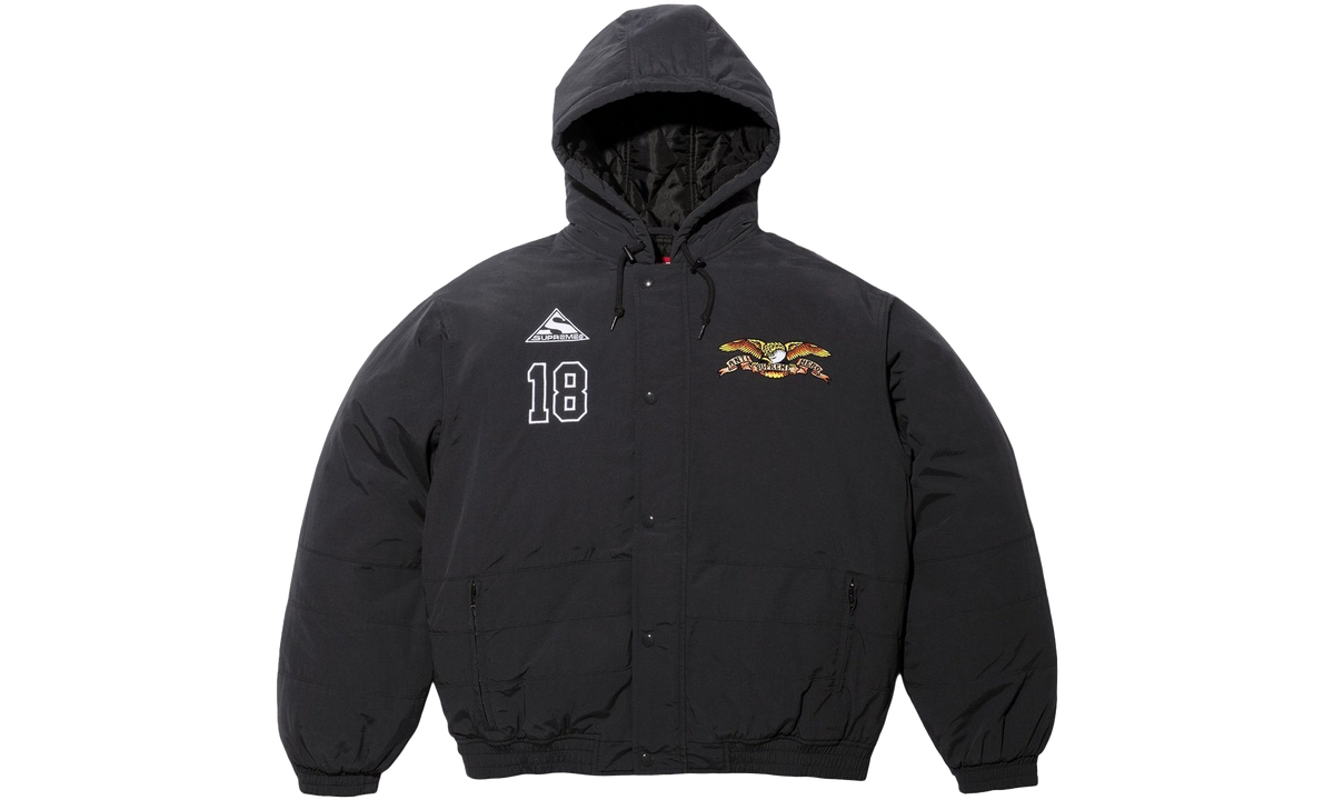 ANTIHERO® Stadium Jacket "FW25 - Black" SU26334