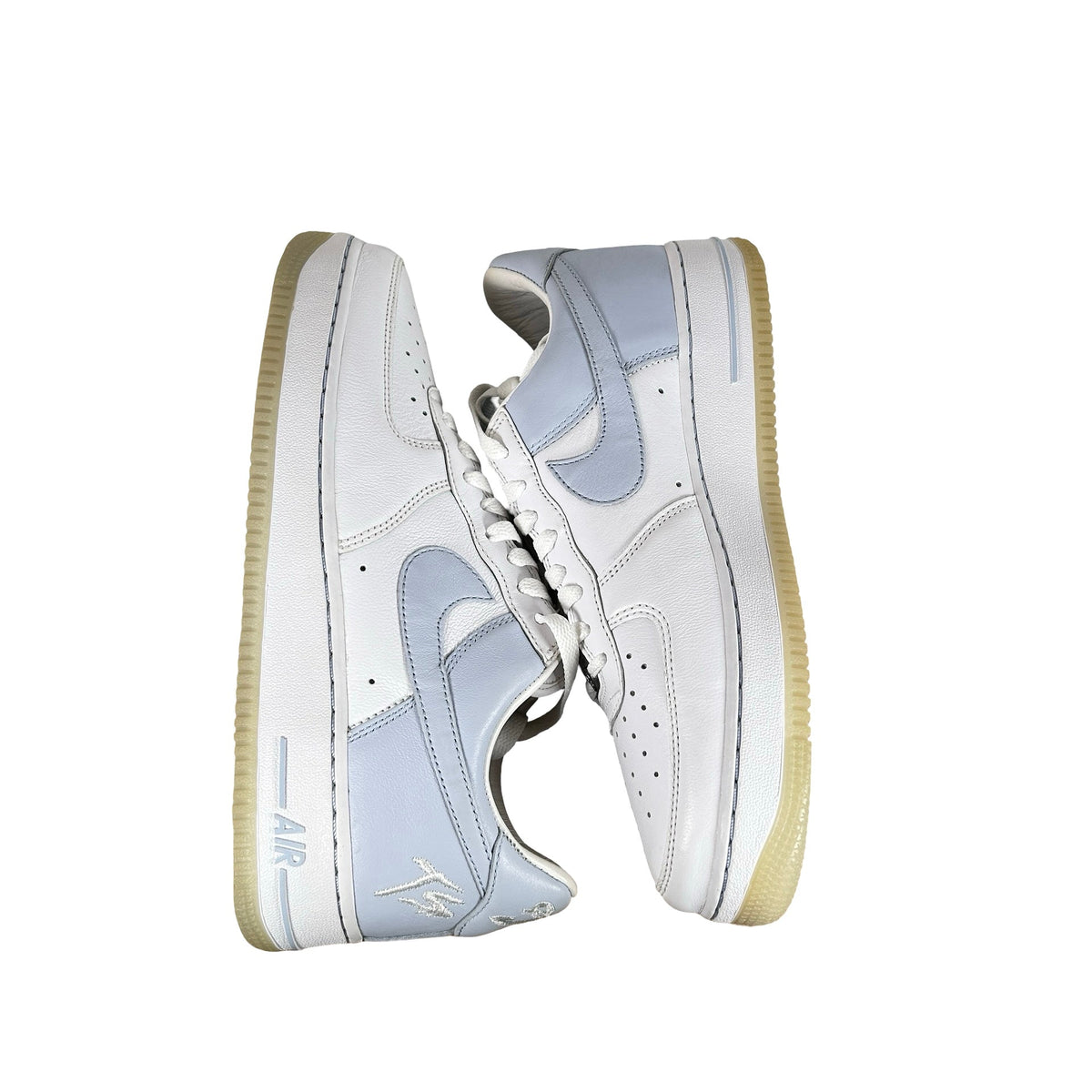 FJ5755 100 Nike Air Force 1 Low QS Terror Squad Porpoise - 9.5 M (Yellowing)