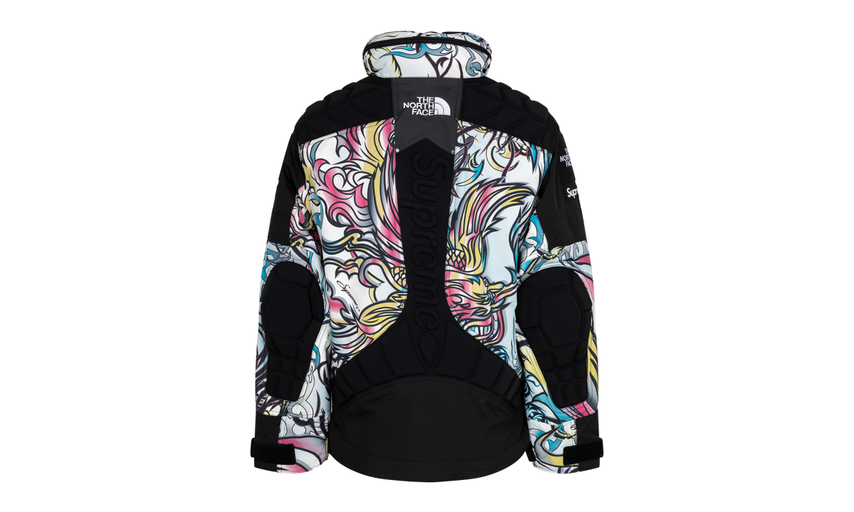 Supreme TNF Steep Tech Apogee Jacket "Multicolor Dragon" SUFW22