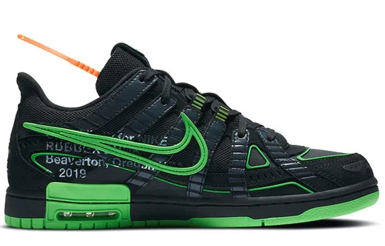 CU6015 001 Nike Air Rubber Dunk Off-White Green Strike