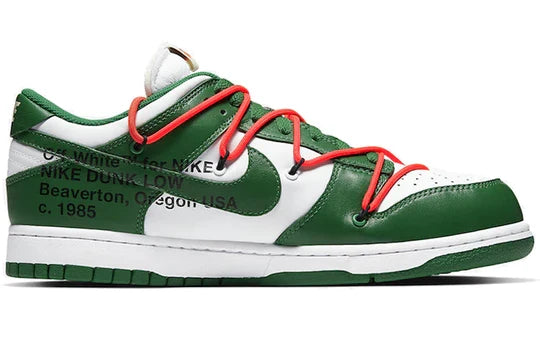 CT0856 100 Nike Dunk Low Off-White Green