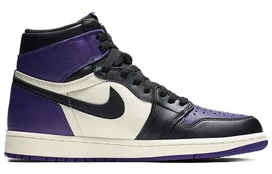 555088 501 Air Jordan 1 Court Purple