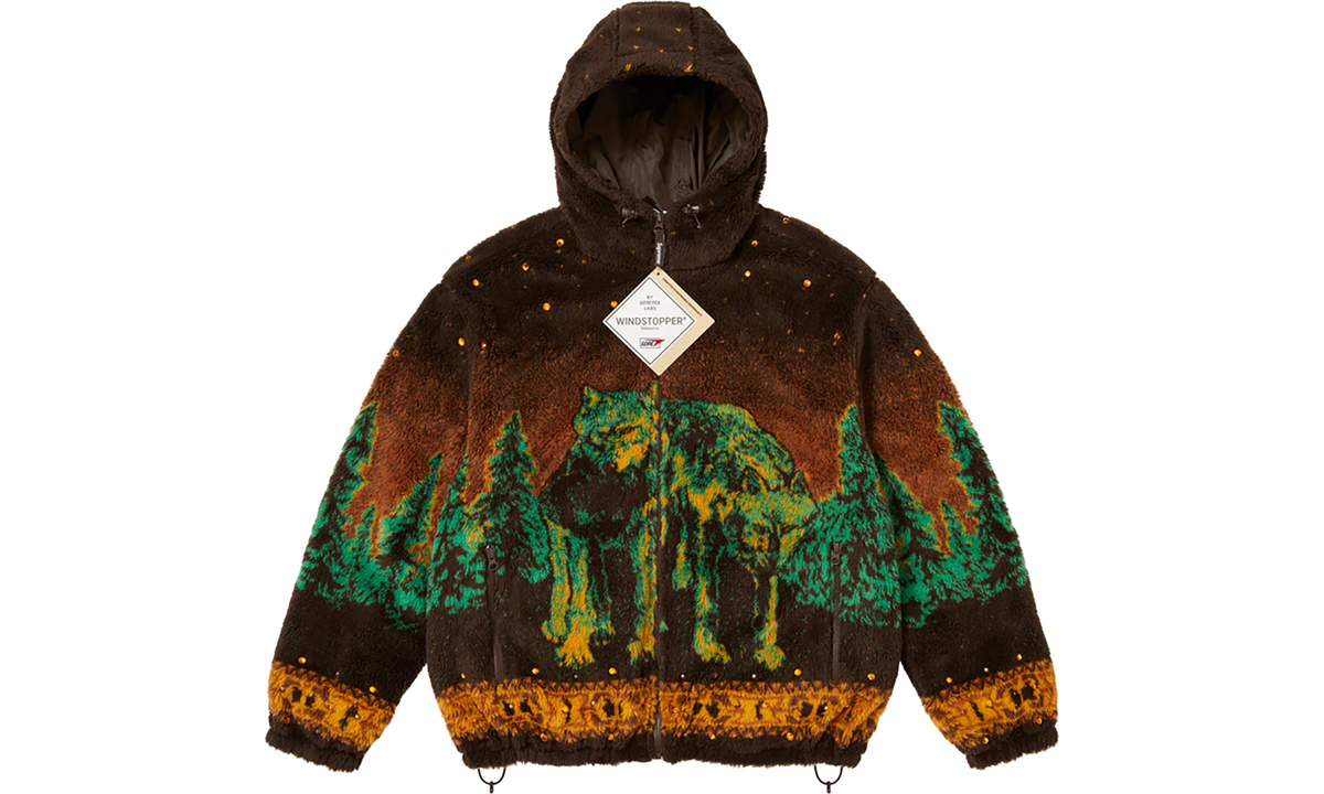 b.b. Simon Reversible Hooded Fleece Jacket "FW25 - Brown" SU26716
