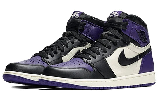 555088 501 Air Jordan 1 Court Purple