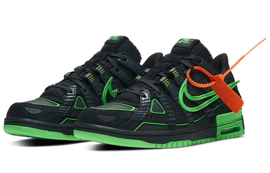 CU6015 001 Nike Air Rubber Dunk Off-White Green Strike