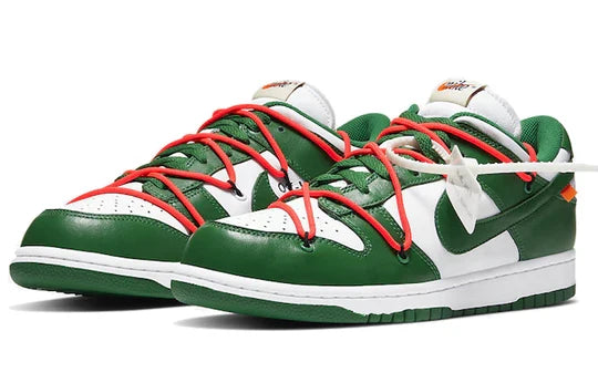 CT0856 100 Nike Dunk Low Off-White Green