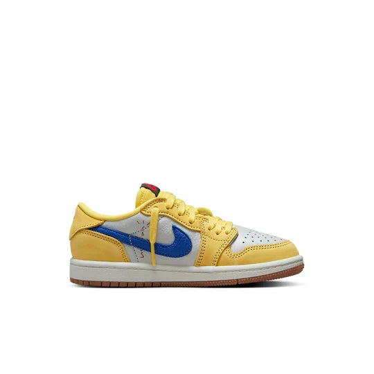 DZ5909 700 Air Jordan 1 Retro Low OG SP Travis Scott Canary (PS)