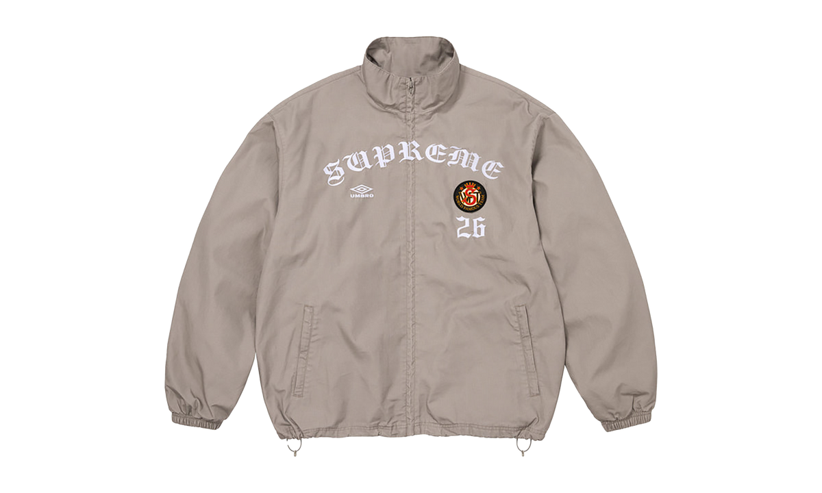 Umbro® Cotton Ripstop Track Jacket "FW26 - Grey" SU28806