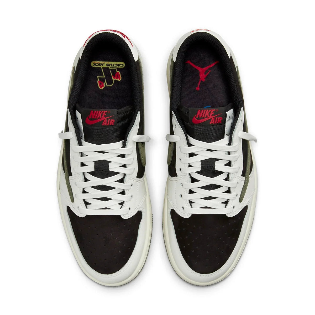 DZ5909 106 Air Jordan 1 Retro Low OG SP Travis Scott Olive (PS)