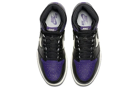 555088 501 Air Jordan 1 Court Purple