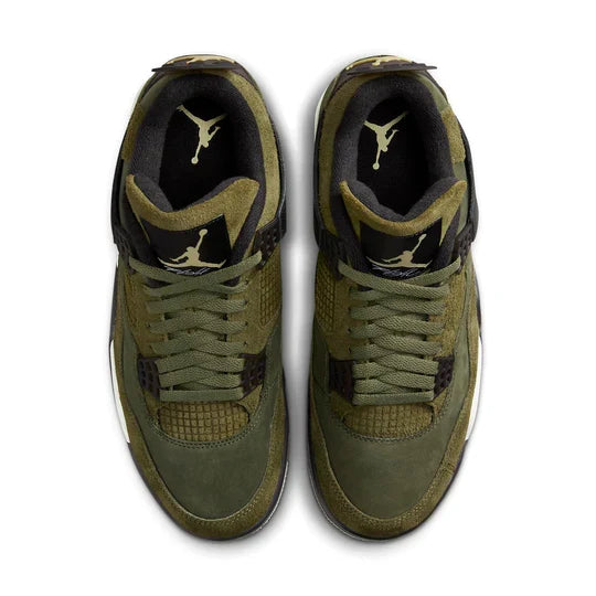 FB9927 200 Air Jordan 4 Craft Medium Olive