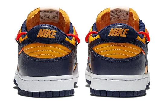 CT0856 700 Nike Dunk Low Off-White University Gold