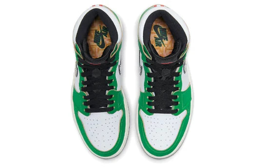 DB4612 300 Air Jordan 1 Retro High Lucky Green (Women's)