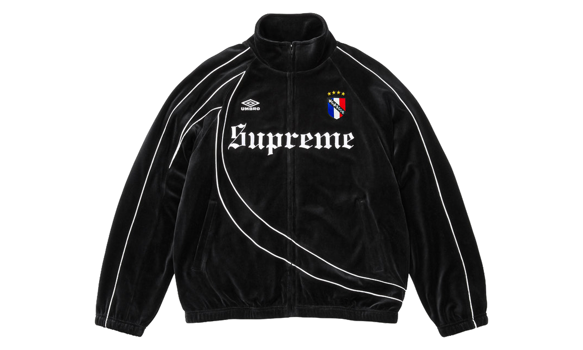 Umbro Velour Track Jacket "FW26 - Black" SU28530