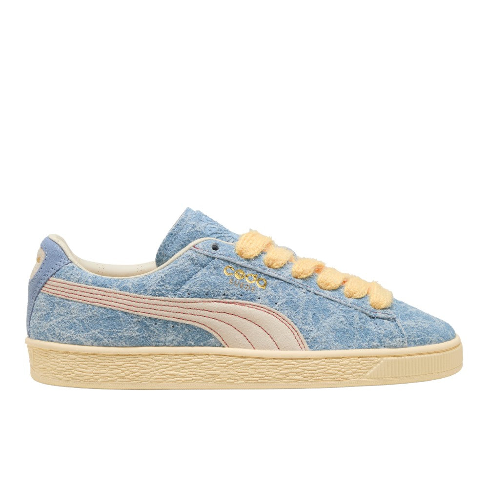 Suede Coda Echo Points Chambray Sneaker