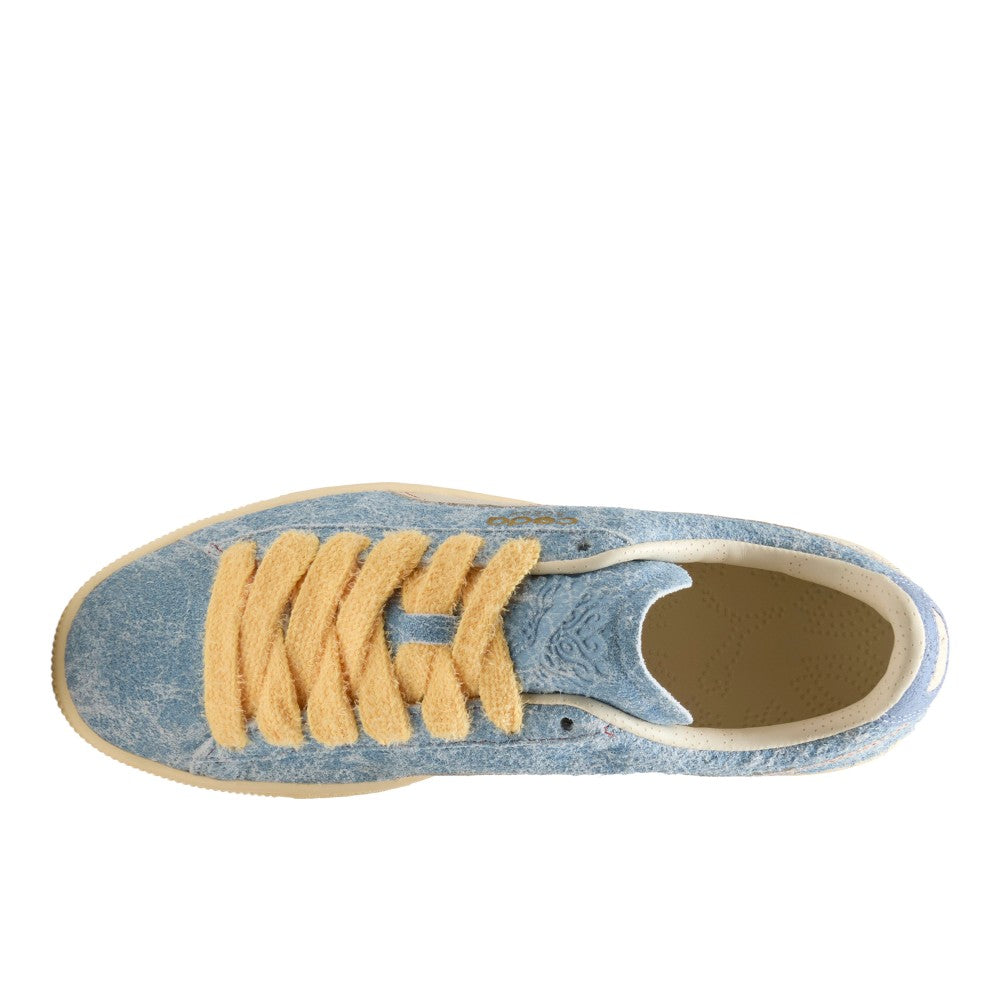 Suede Coda Echo Points Chambray Sneaker
