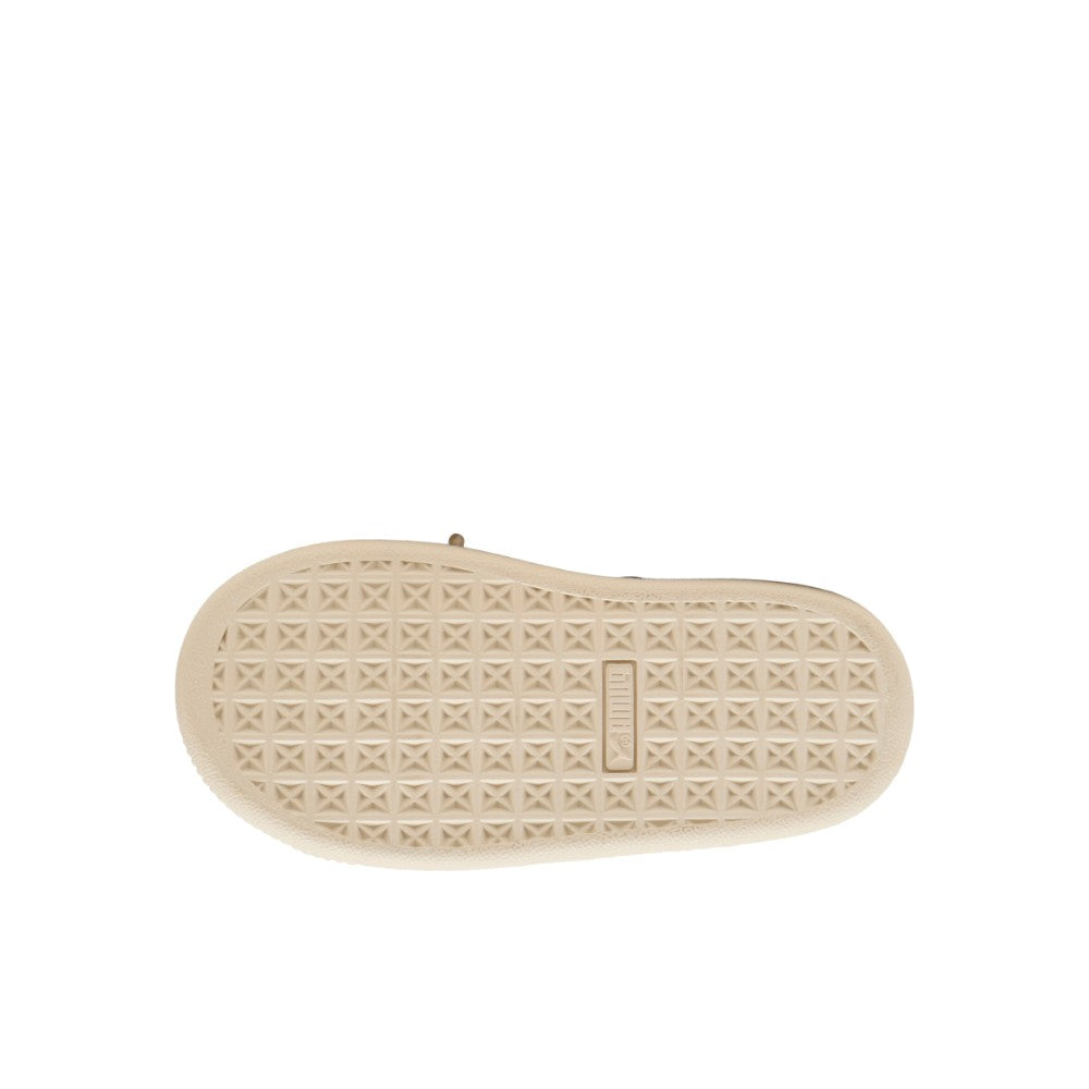 Suede Bloom Hook and Loop Closure Sneaker (Youth)