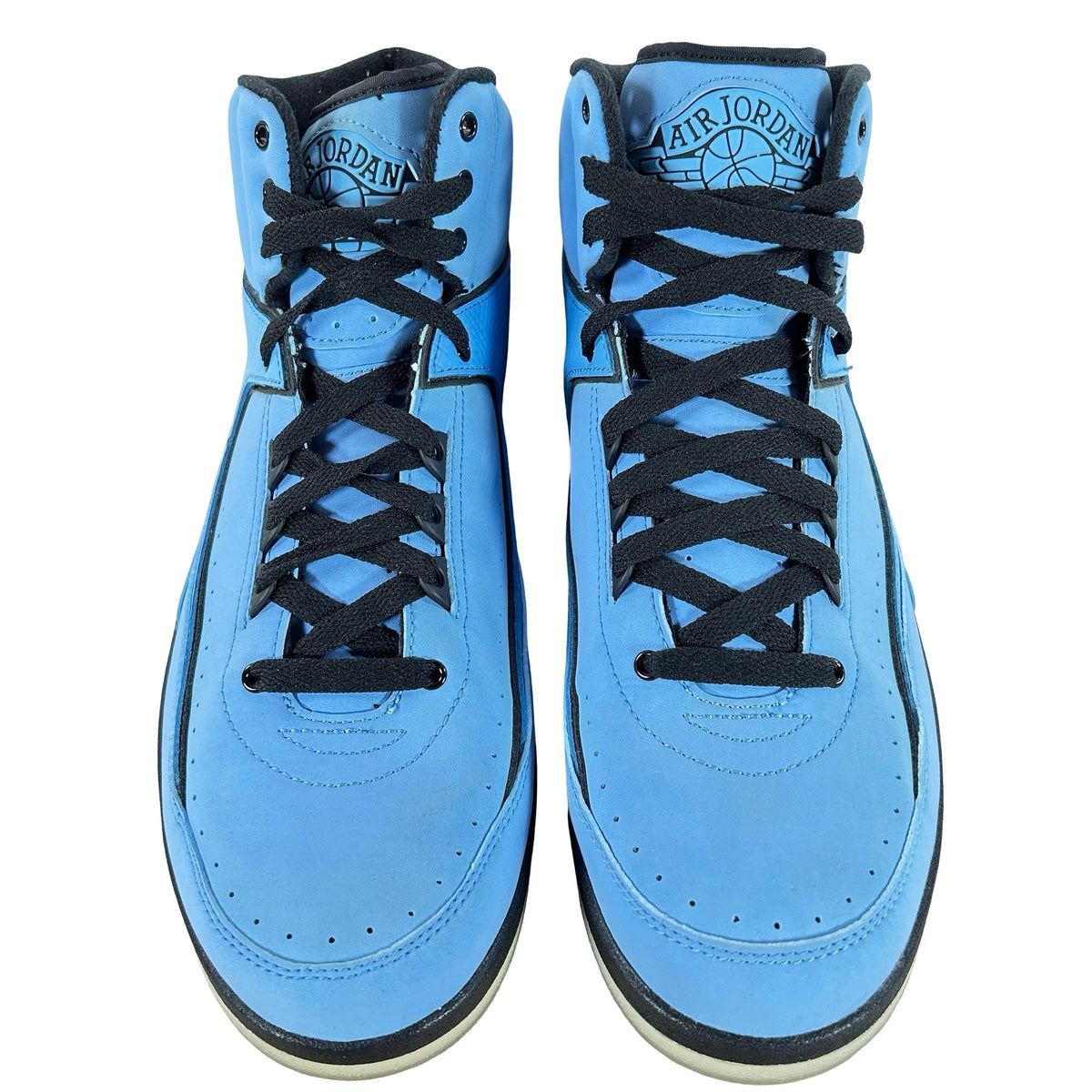 395709 401 Jordan 2 Retro QF Univ. Blue Black (2010) - 10 M (Yellowing)