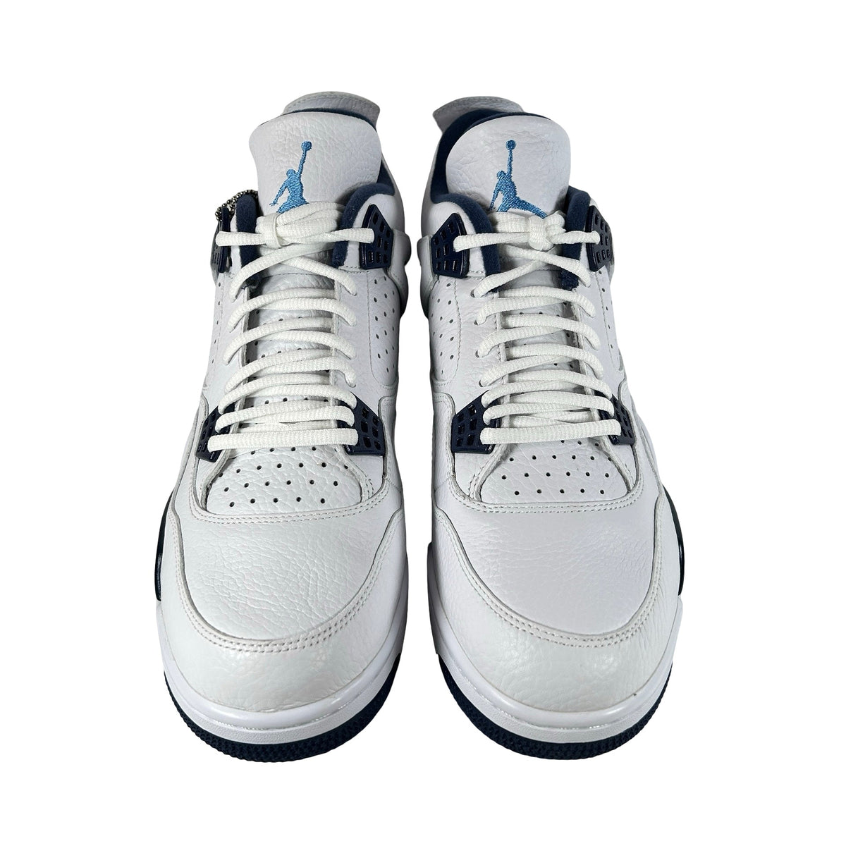 314254 107 Jordan 4 Retro Columbia (2015) [CONDITIONAL] - 11.5 M (Air Bubble Yellowing) (Damaged Lid)