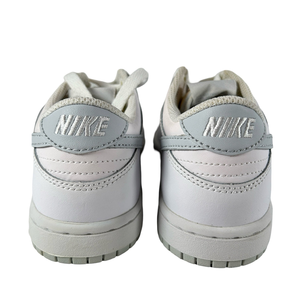DH9756 102 Nike Dunk Low White Pure Platinum (PS) [CONDITIONAL] - 1.5Y (Yellowing Tongue)