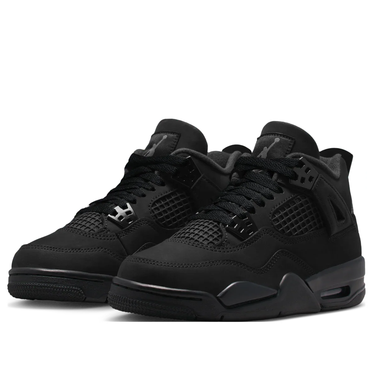 IB4171 010 Air Jordan 4 Retro Black Cat (2025) (GS)