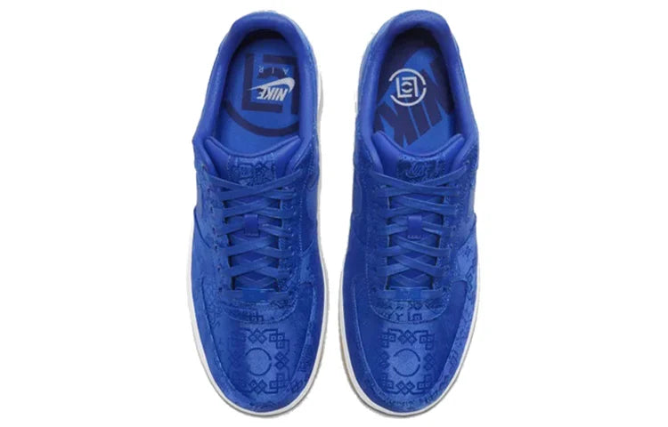 CJ5290 400 Nike Air Force 1 Low CLOT Blue Silk