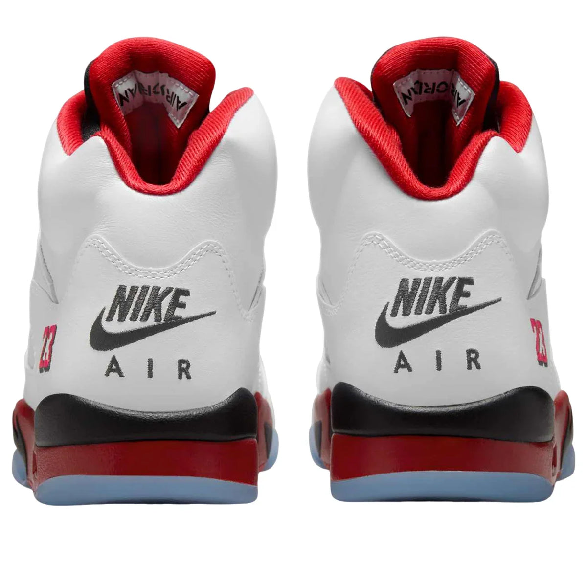 HQ7980 101 Jordan 5 Retro Fire Red Black Tongue (2025) (GS) [NO BOX]