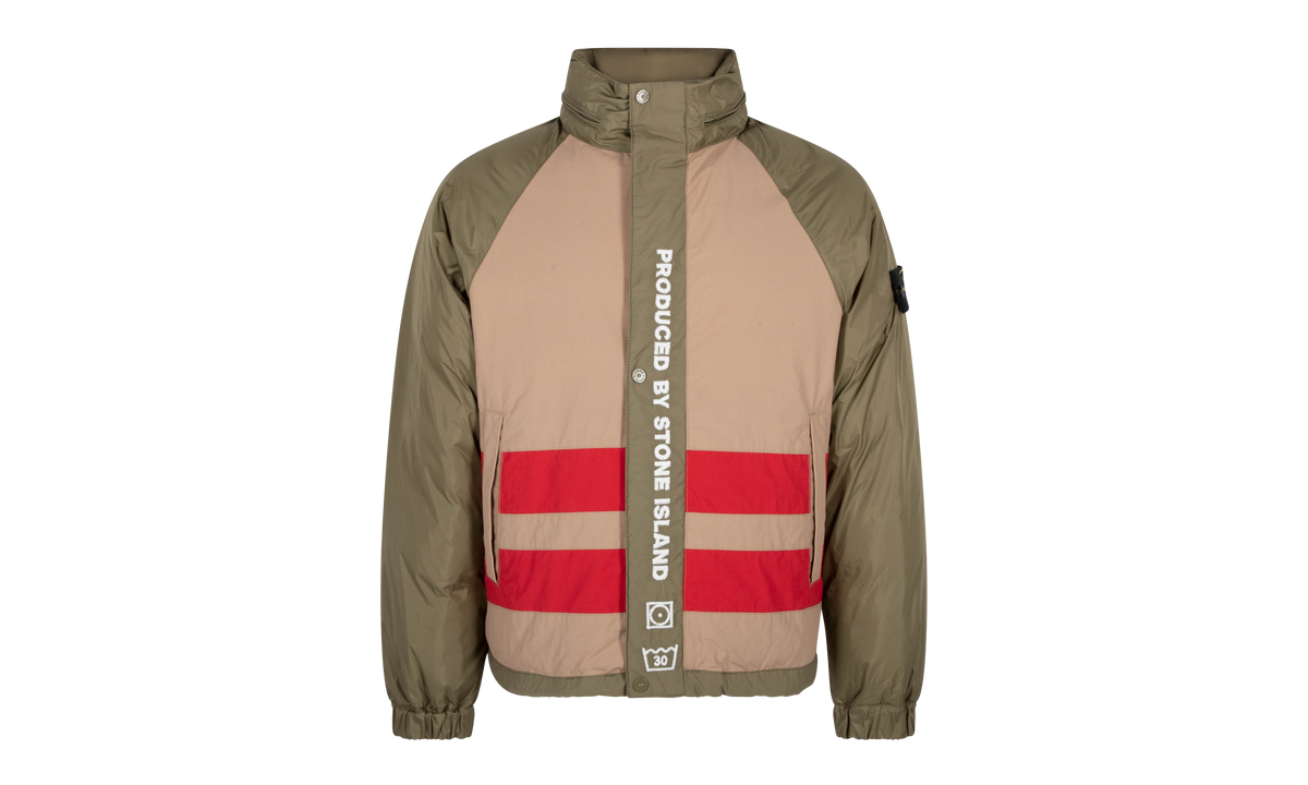Supreme Stone Island Reversible Down Puffer Jacket "Olive" SU633