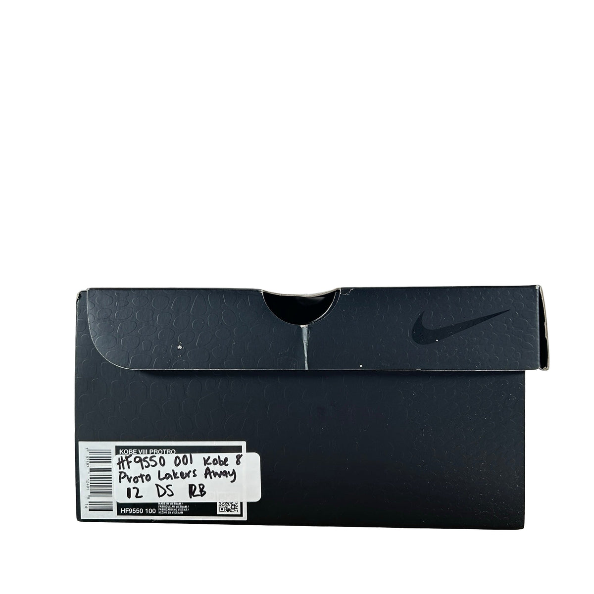 HF9550 001 Nike Kobe 8 Protro Lakers Away [REPLACE BOX]