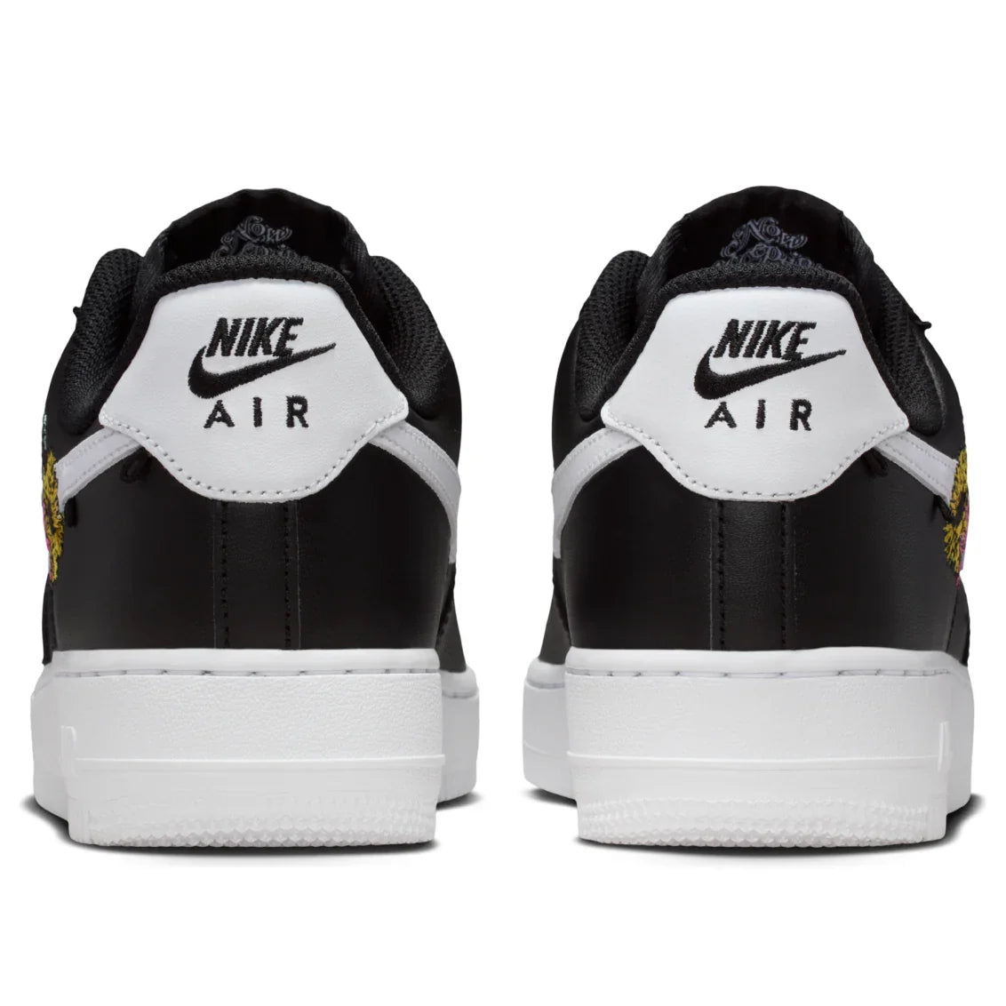 IB6644 001 Nike Air Force 1 Low Premium Now Accepting All Flowers Black (Women's)