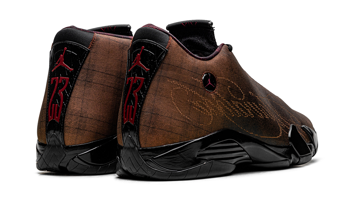 Air Jordan 14 Retro "Mowalola Burnt Red" IQ5708 001