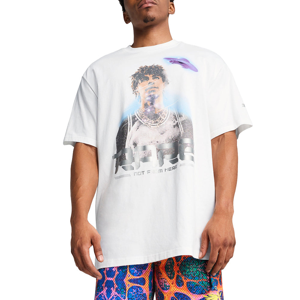 Melo Alien Skins Graphic Crew Neck Short Sleeve T-Shirt