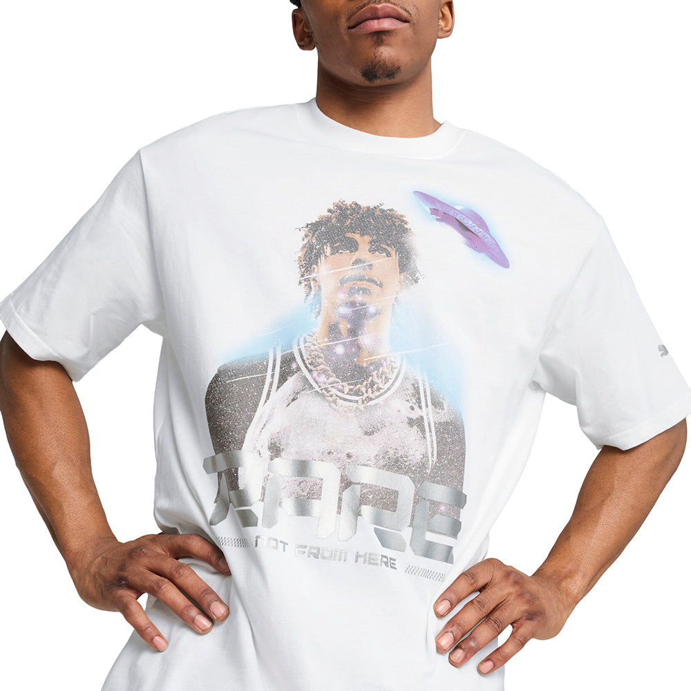 Melo Alien Skins Graphic Crew Neck Short Sleeve T-Shirt