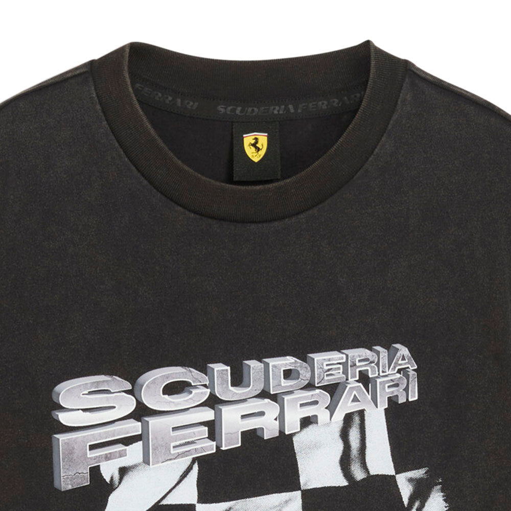 Scuderia Ferrari Sportswear Kids Car Graphic Crew Neck Short Sleeve T-Shirt (Youth)