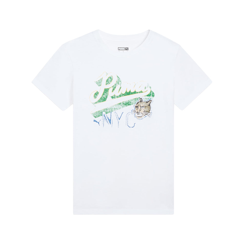 NYC Remix Graphic Crew Neck Short Sleeve T-Shirt