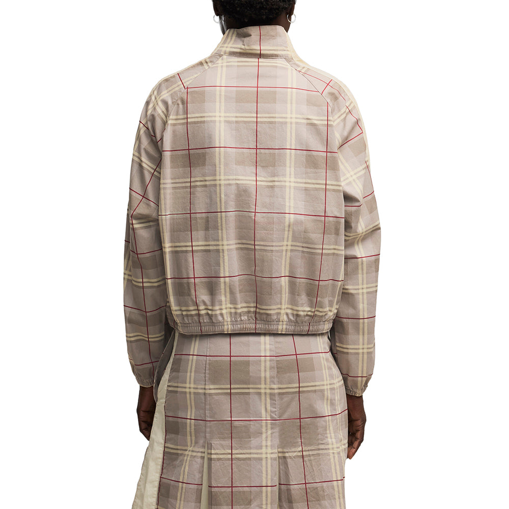 T7 Relaxed Tartan Woven Jacket
