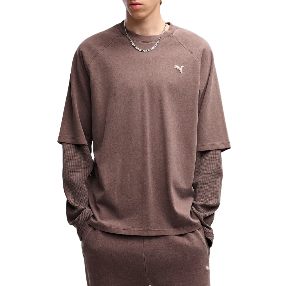 Select Essentials Double Layer Long Sleeve Tee