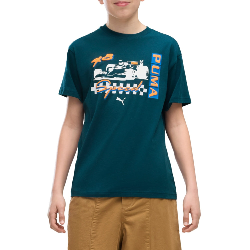Graphic Relaxed Motorsport Tee (Youth)