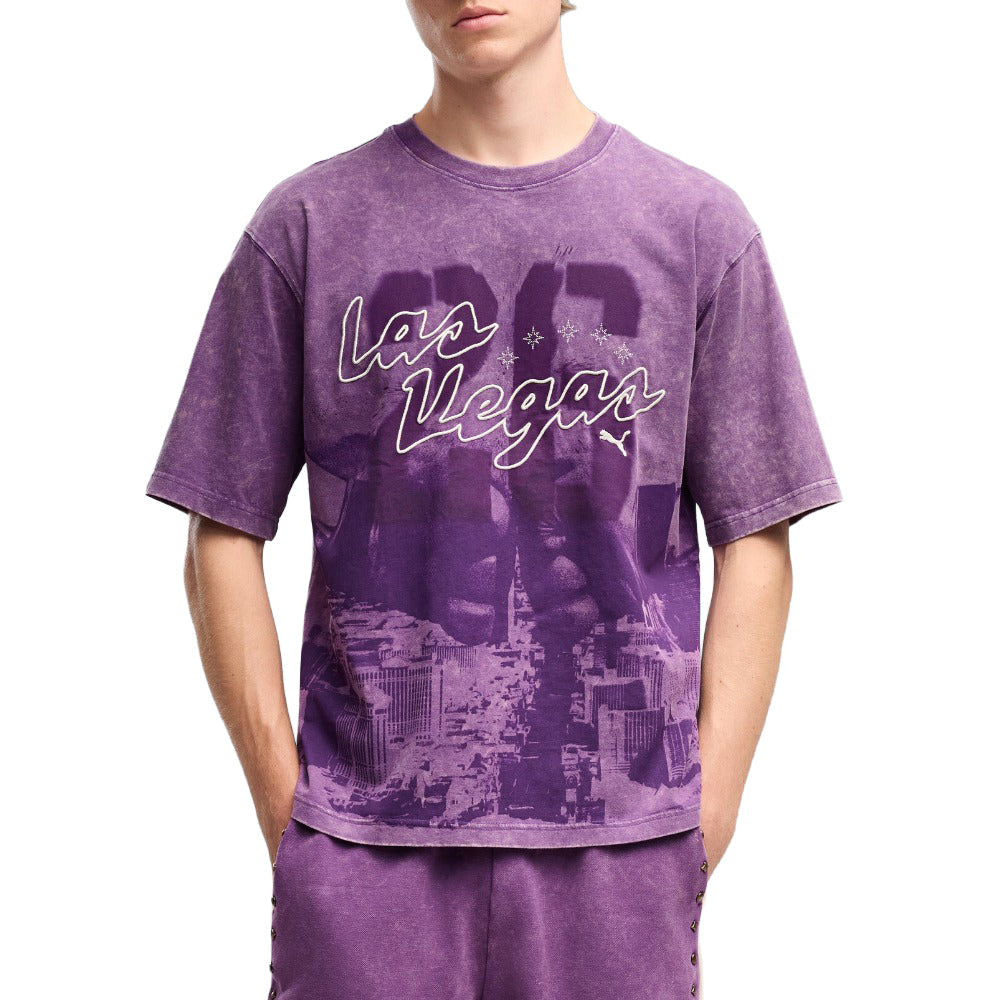 Las Vegas Boxy Graphic Tee