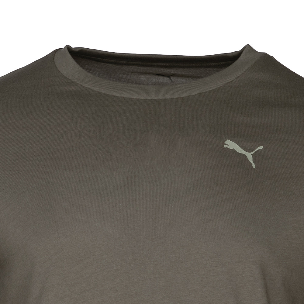 Stacked Logos Crew Neck Long Sleeve T-Shirt