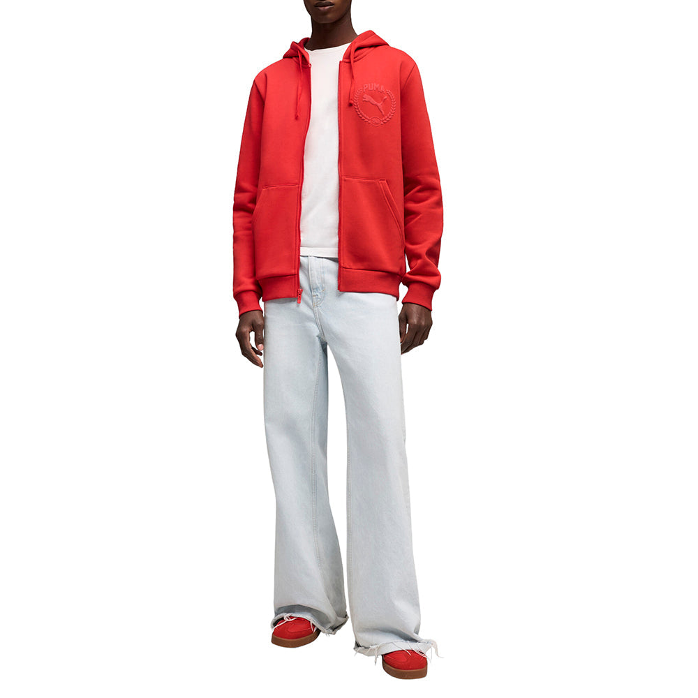 Essentials Tonal Zip Up Hoodie